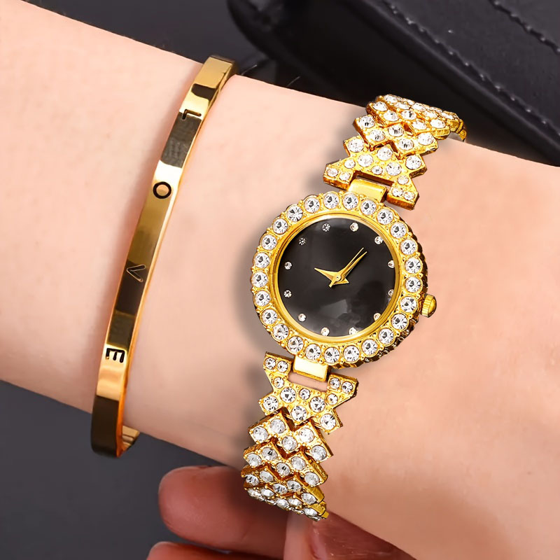 Jewelry Like Watches - 쿼츠 시계 & 주얼리 세트 2개,