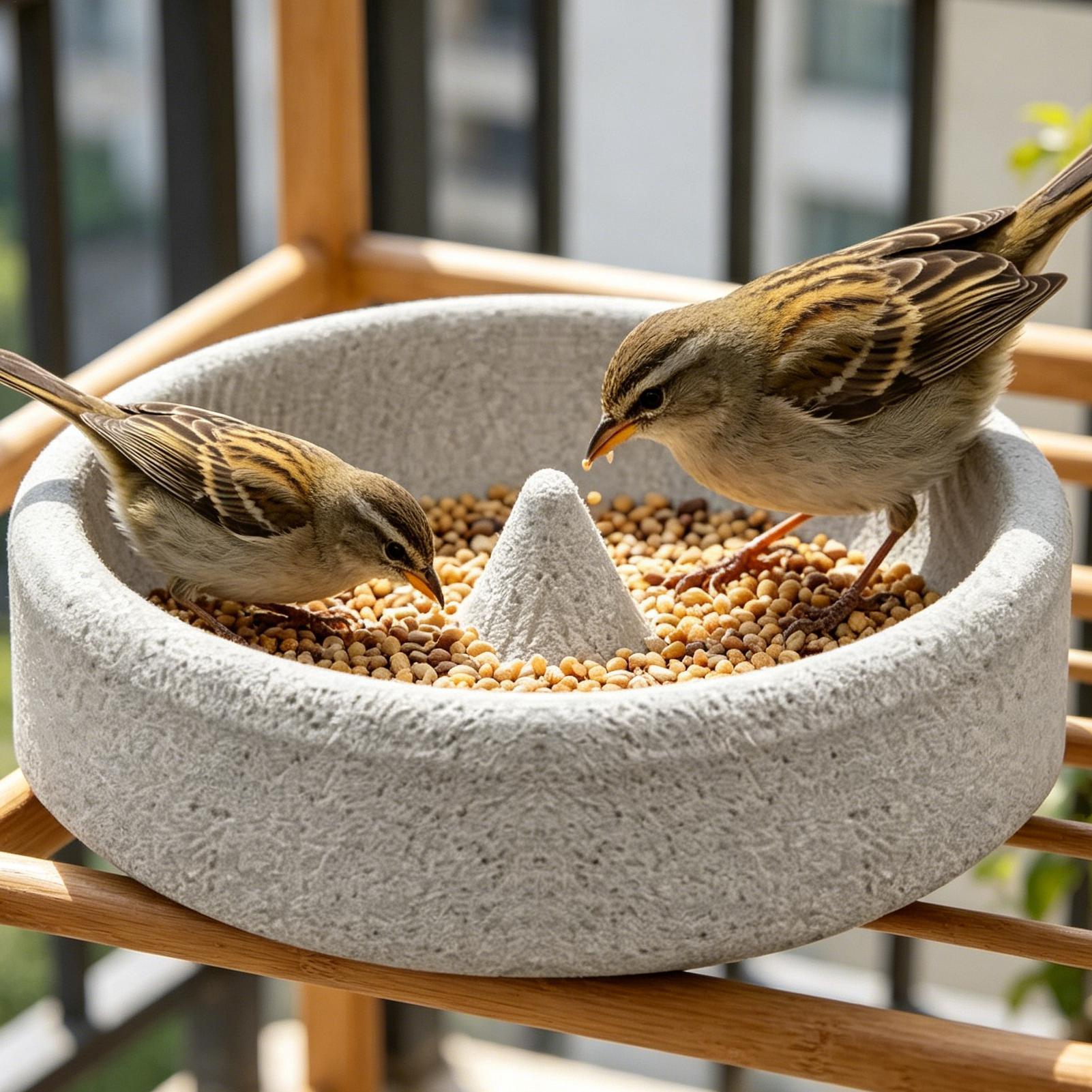 Stones Watches & Jewelry In Sweden Ab - 야외용 부석 새 먹이통, 작은 새에게