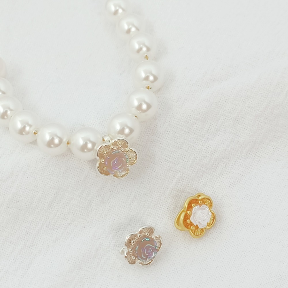Rose Gold Bracelet - 실버 18K 고대 스타일 골드 로즈