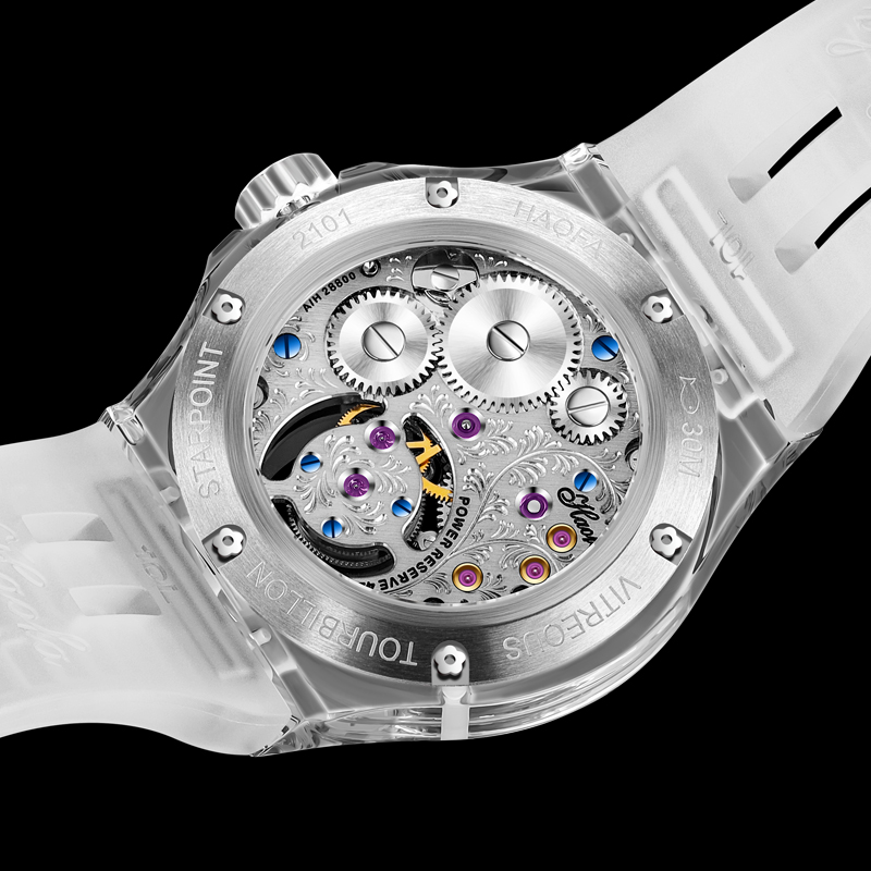 하오파 GMT 투르비용 무브먼트 시계, 남성용, K9  - Stones Watches & Jewelry In Sweden Ab 리뷰 및 가격