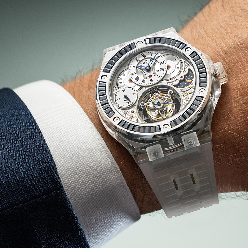 하오파 GMT 투르비용 무브먼트 시계, 남성용, K9  - Stones Watches & Jewelry In Sweden Ab 리뷰 및 가격