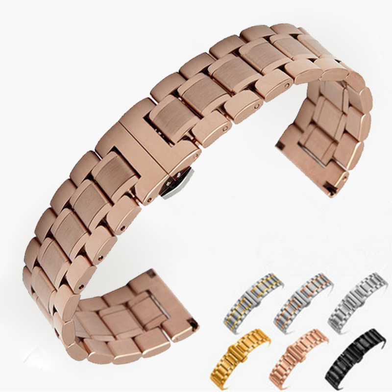 스테인리스 스틸 시계 밴드 스트랩 팔찌 시계 밴드, 1 - Rg Watches & Jewelry Gmbh 리뷰 및 가격