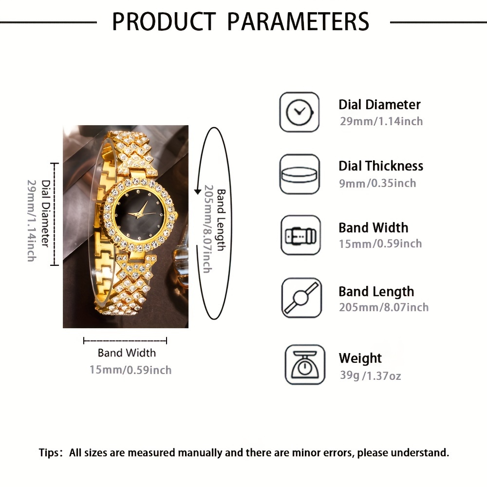 쿼츠 시계 & 주얼리 세트 2개, 친구와 가족을 위한  - Jewelry Like Watches 리뷰 및 가격