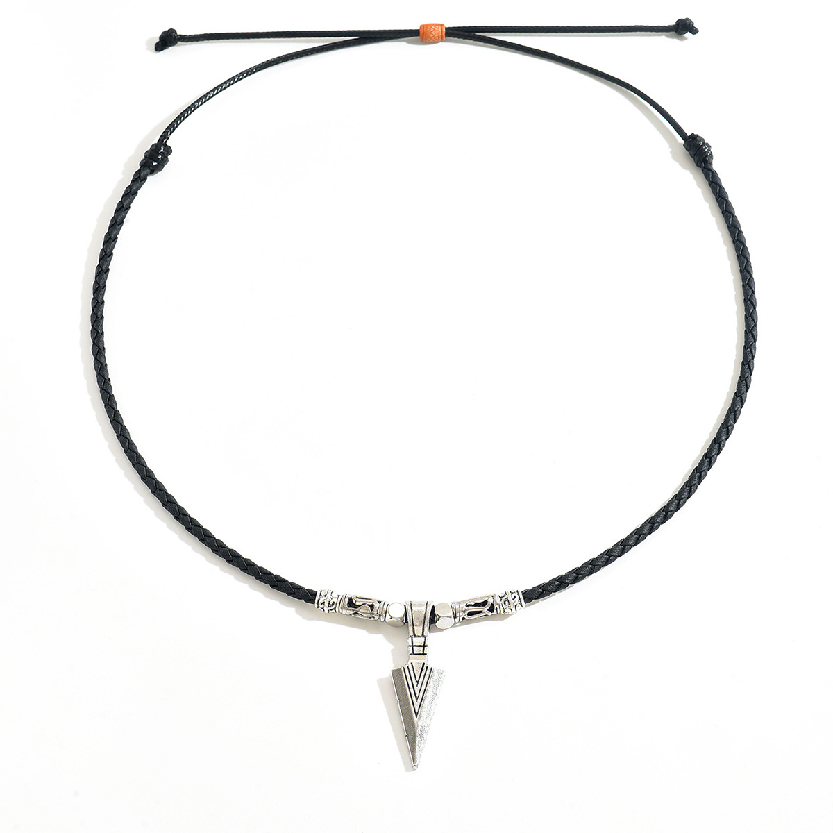남성용 레트로 인조 가죽 목걸이, 중세 빈티지 화살 펜 - Mens Dog Tag Necklace 리뷰 및 가격