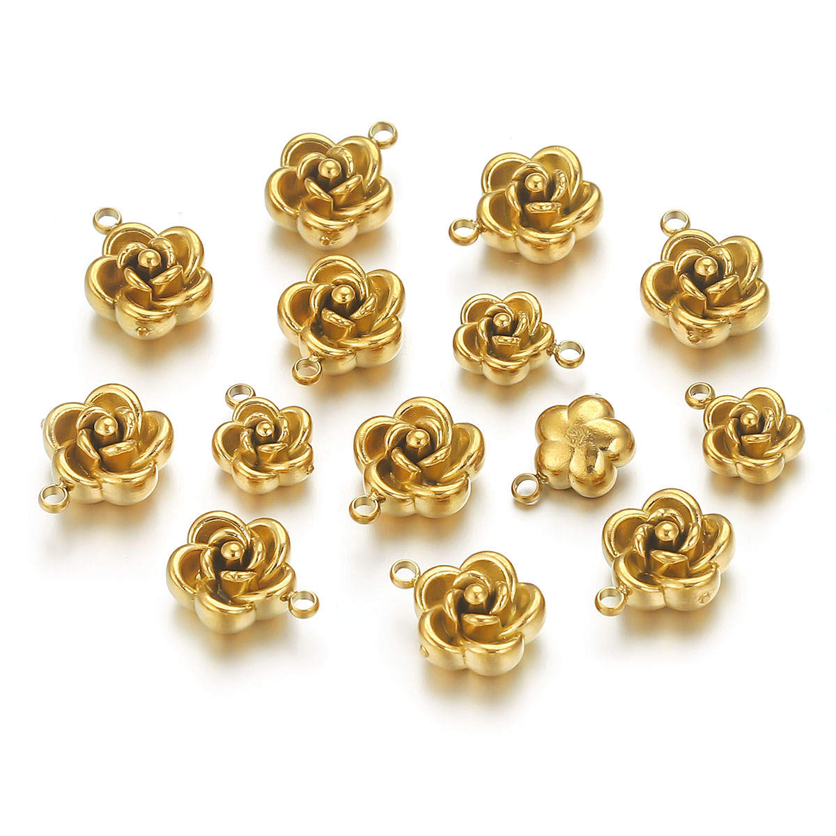 5pcs 8/10mm 스테인레스 스틸 도금 골드 18k - Rose Gold Bracelet 리뷰 및 가격