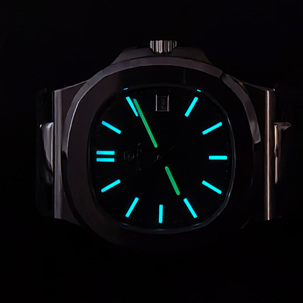 ENITON 38mm 스톤 다이얼 컴포지트 니트 스트랩 - Stones Watches & Jewelry In Sweden Ab 리뷰 및 가격