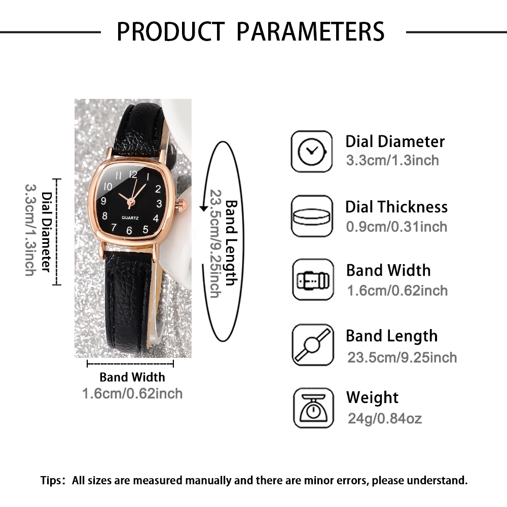 6개입 쿼츠 시계 및 주얼리 세트, 친구와 가족을 위한 - Jewelry Like Watches 리뷰 및 가격