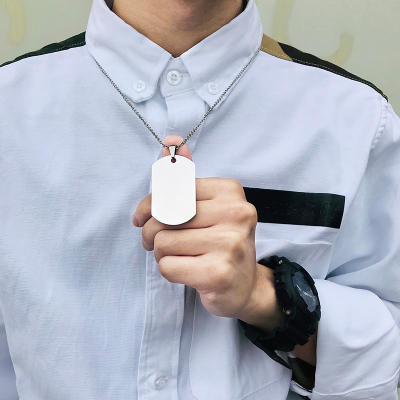 Vnox 남성용 스테인리스 스틸 펜던트 BFF 목걸이, - Mens Dog Tag Necklace 리뷰 및 가격