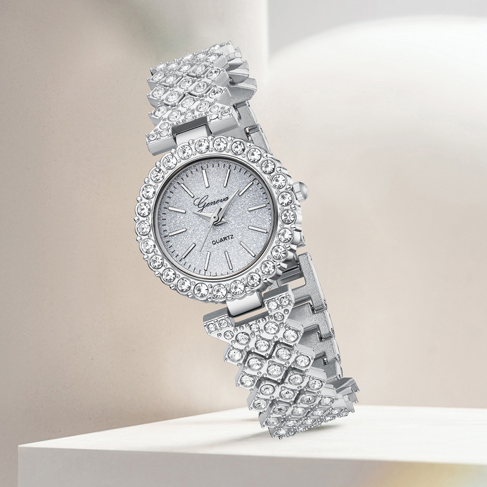 4개/세트 유니섹스 주얼리 시계 여성용 손목시계 액세서 - Jewelry Watches Silver 리뷰 및 가격