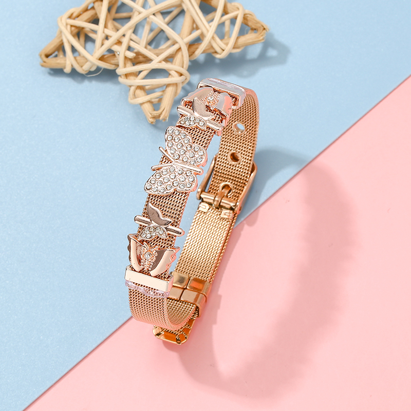 여성을위한 스테인레스 스틸 메쉬 팔찌 남성 시계 체인  - Best Jewelry Watches Women 리뷰 및 가격
