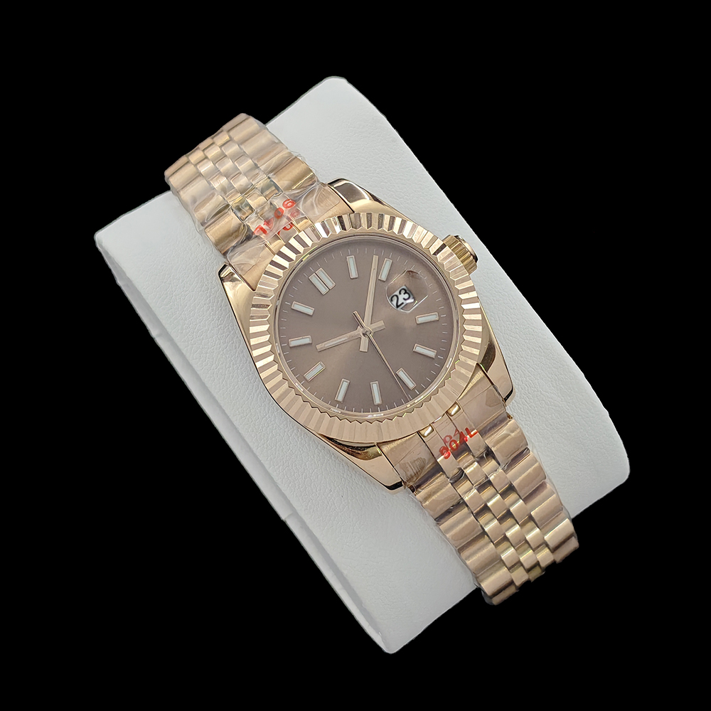 새로운 31mm NH05 시계 여성용 자동 시계 맞춤형 - Rose Gold Bracelet 리뷰 및 가격
