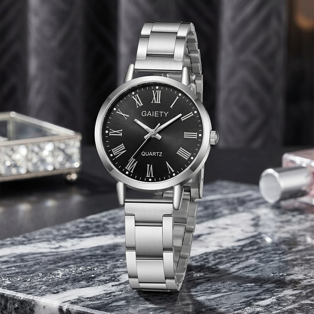 4개/세트 유니섹스 주얼리 시계 여성용 손목시계 액세서 - Jewelry Watches Silver 리뷰 및 가격