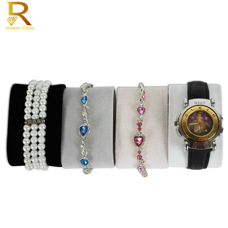 블랙 화이트 스웨이드 시계 쿠션 시계 베개 케이스 보관 - Jewelry Watches For Sale 리뷰 및 가격