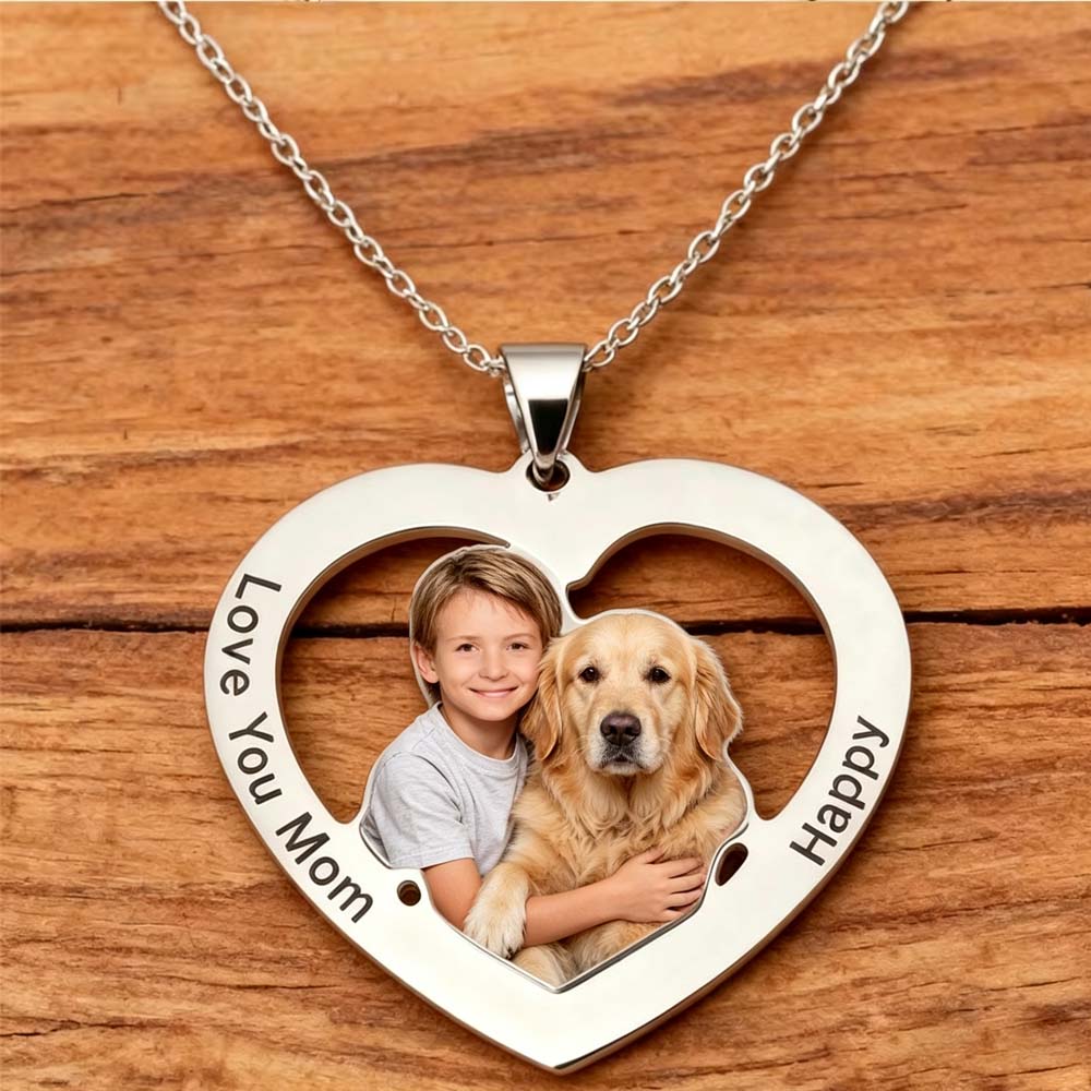 사진을 인쇄하여 만든 맞춤형 목걸이, 남성, 여성, 형 - Mens Dog Tag Necklace 리뷰 및 가격