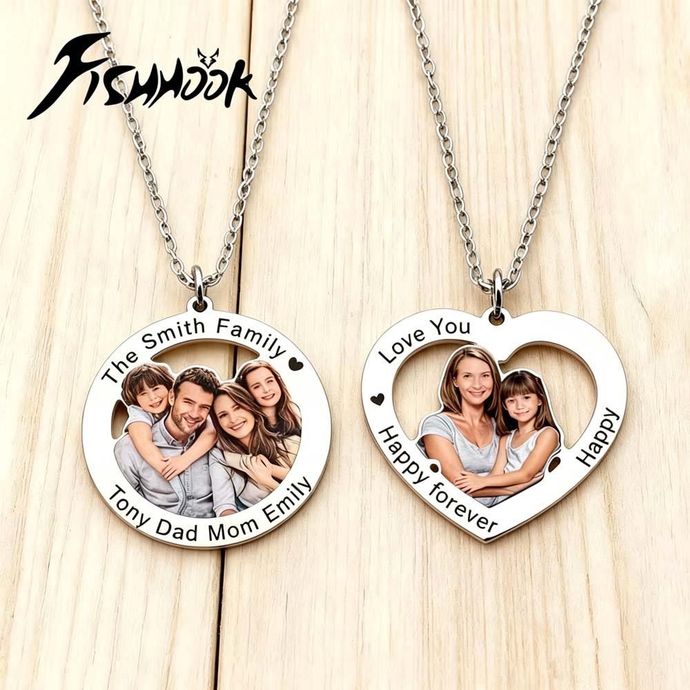 사진을 인쇄하여 만든 맞춤형 목걸이, 남성, 여성, 형 - Mens Dog Tag Necklace 리뷰 및 가격