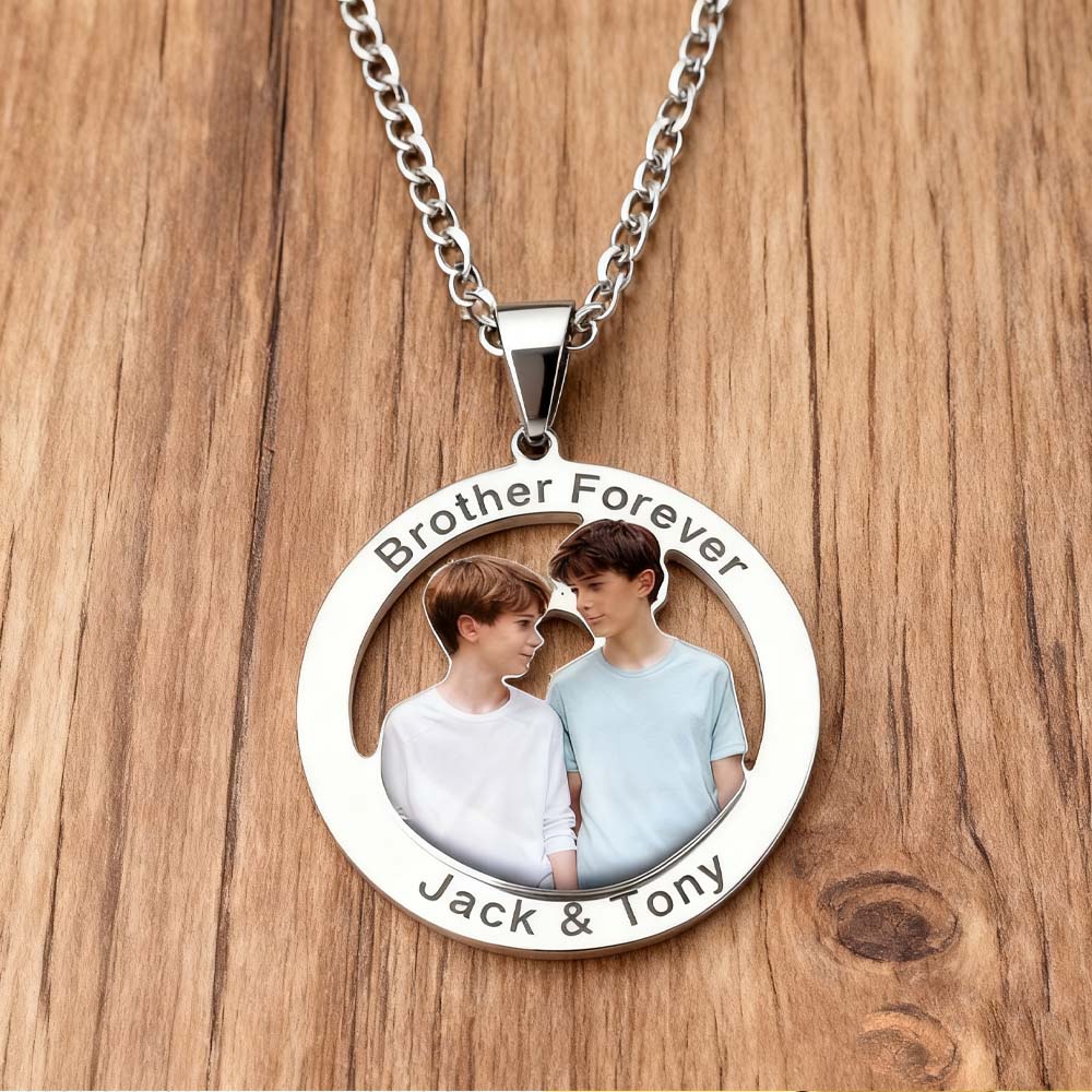 사진을 인쇄하여 만든 맞춤형 목걸이, 남성, 여성, 형 - Mens Dog Tag Necklace 리뷰 및 가격